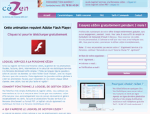 Tablet Screenshot of cezen.fr